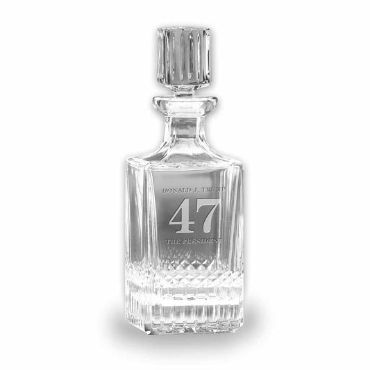 The President - Crystal Decanter